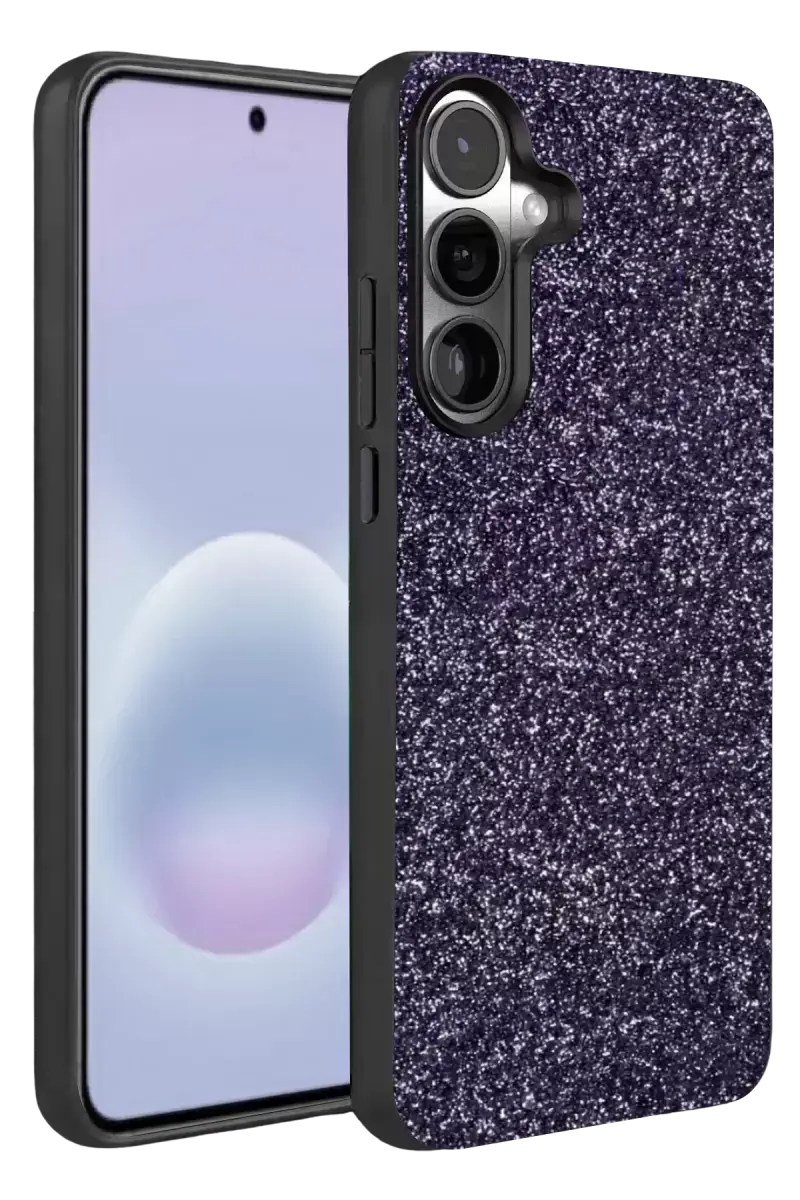 Onegif Samsung Galaxy A57 5g Bright Simli Kapak - Derin Mor