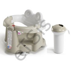 OkBaby Crab Banyo Oturağı & Splash Bebek Duşu / Gri