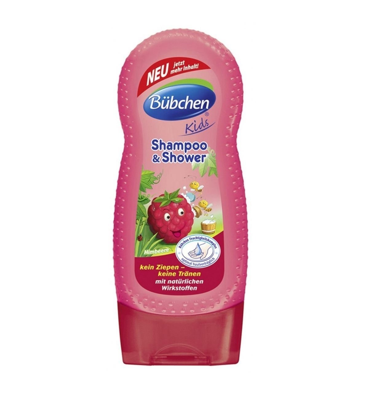 Bübchen Çocuk Şampuan Duş Jeli Frambuaz 230Ml