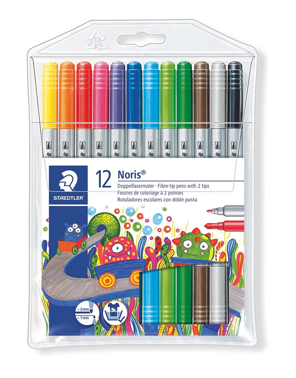 Çift Uçlu Noris 12'li Set 1mm / 3mm