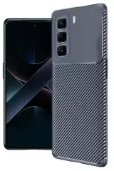 Newface İnfinix Hot 50 Pro Plus 4g Auto Focus Karbon Kapak - Lacivert
