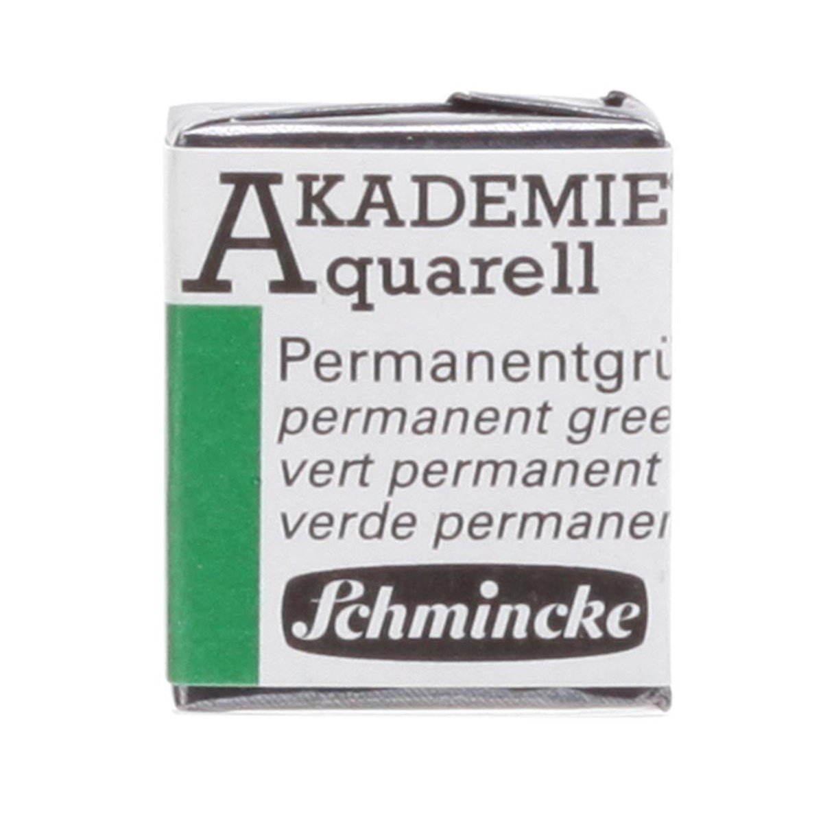 Akademie Yarım Tablet Suluboya - Permanent Green