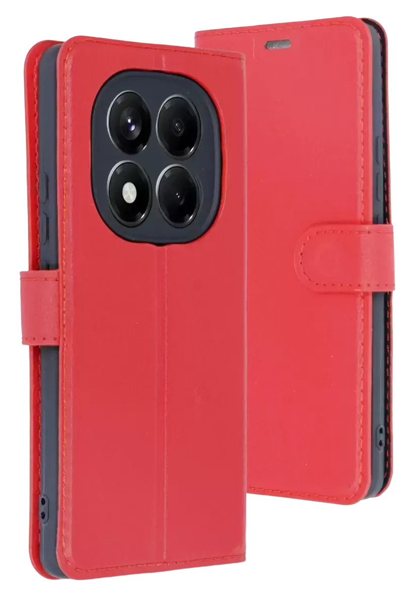 Newface Xiaomi Redmi Note 15 Pro 5g Trend S Plus Kapaklı Kılıf - Kırmızı