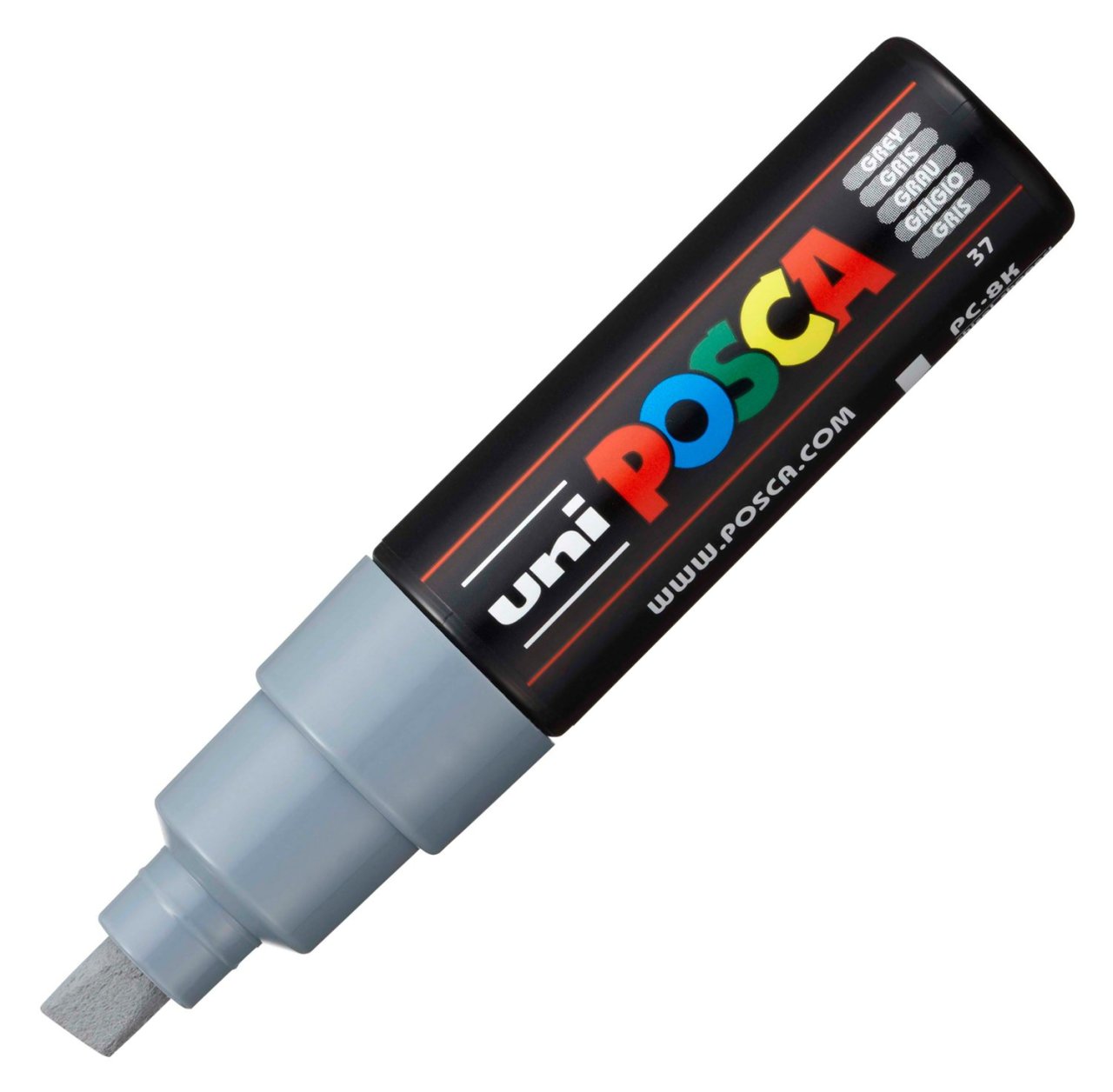 Posca PC-8K Boyama Markörü 8.0mm Grey