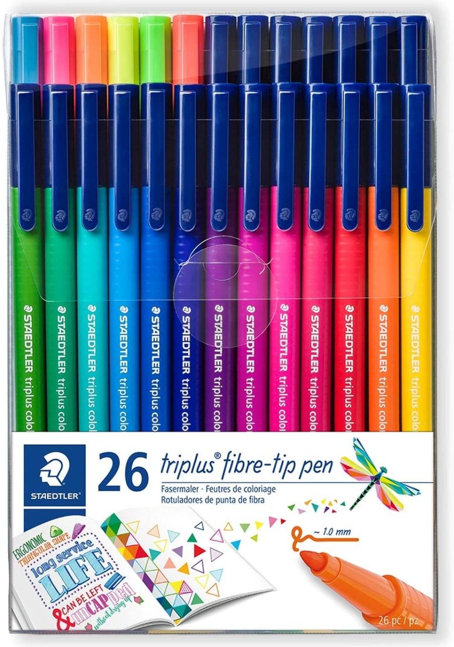 Keçeli Kalem Triplus 26'lı Set 1mm