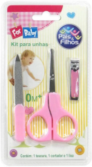 Baby Bebek Tırnak Bakım Seti - Pembe