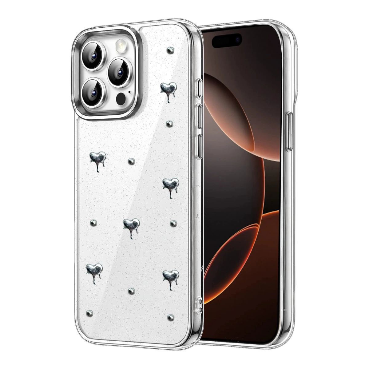 İphone 14 Pro Max Fiyonk Desenli Kapak - Desen 3