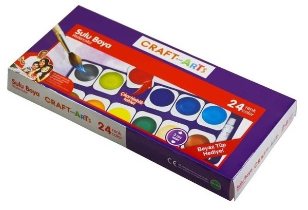 Suluboya 24'lü Değiştirilebilir Tablet N:U1557KK-24