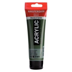 Akrilik Boya 120ml. N:622 Olive Green Deep
