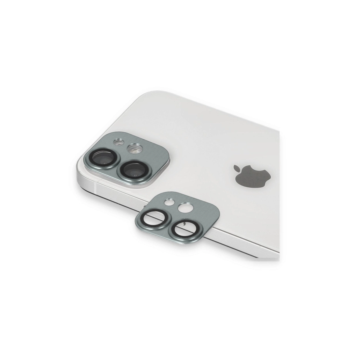 İphone 11 Pers Alüminyum Kamera Lens - Yeşil