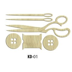 Ahşap Lazer Kesim - KD01