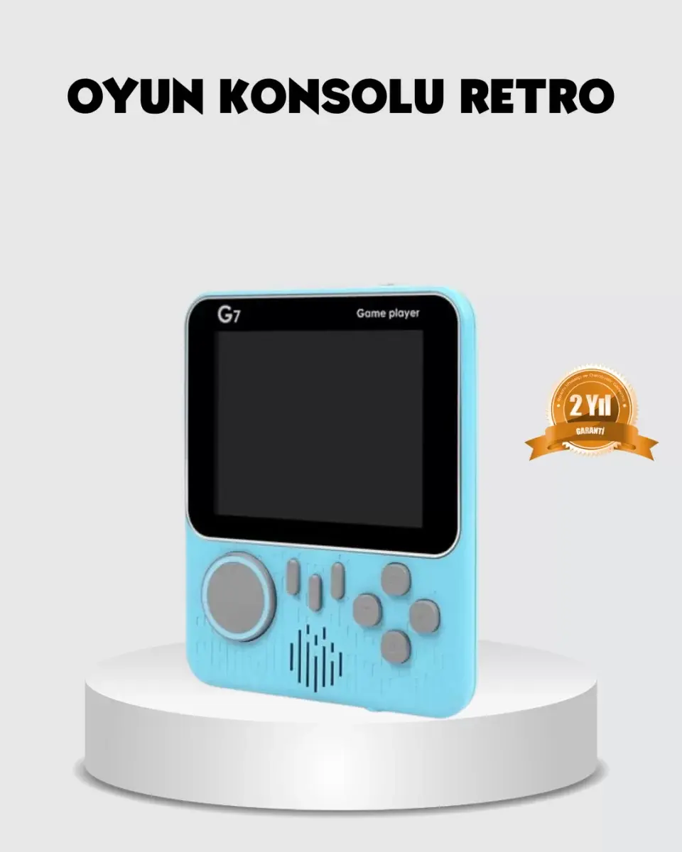 Taşınabilir Retro Oyun Konsolu – 3.5 İnç Lcd, 666 Klasik Oyun, Tv Destekli
