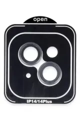 Joko İphone 14 Pvd Metal Kamera Lens - Siyah