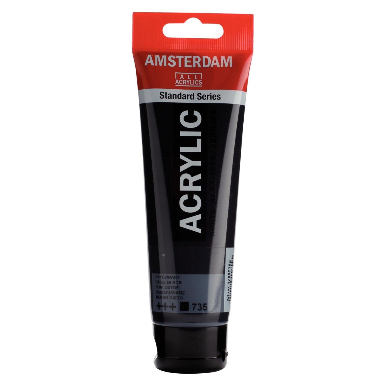 Akrilik Boya 120ml. N:735 Oxide Black