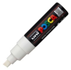 Posca PC-8K Boyama Markörü 8.0mm Beyaz