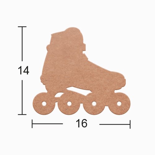 Ahşap Paten - 18mm - H152