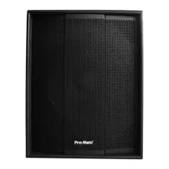 Pro-main Ms-1018sa 46 Cm 1200 Watt Aktif Ahşap Kabin Subwoofer