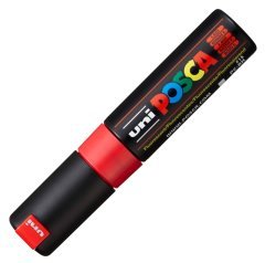 Posca PC-8K Boyama Markörü 8.0 mm Florasan Kırmızı