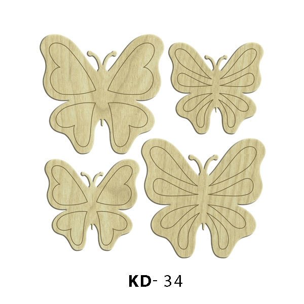 Ahşap Lazer Kesim - KD34