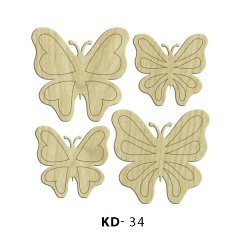Ahşap Lazer Kesim - KD34