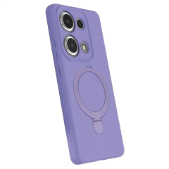 Xiaomi Redmi Note 13 Pro 4g Regal Magsafe Standlı Kapak - Lila