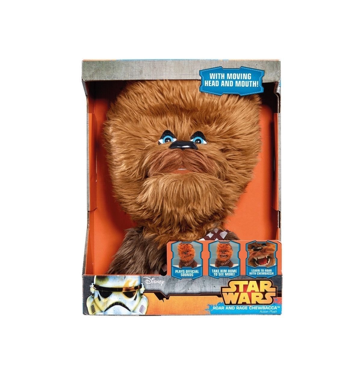 Star Wars Chewbacca 40cm Sesli Hareketli Peluş