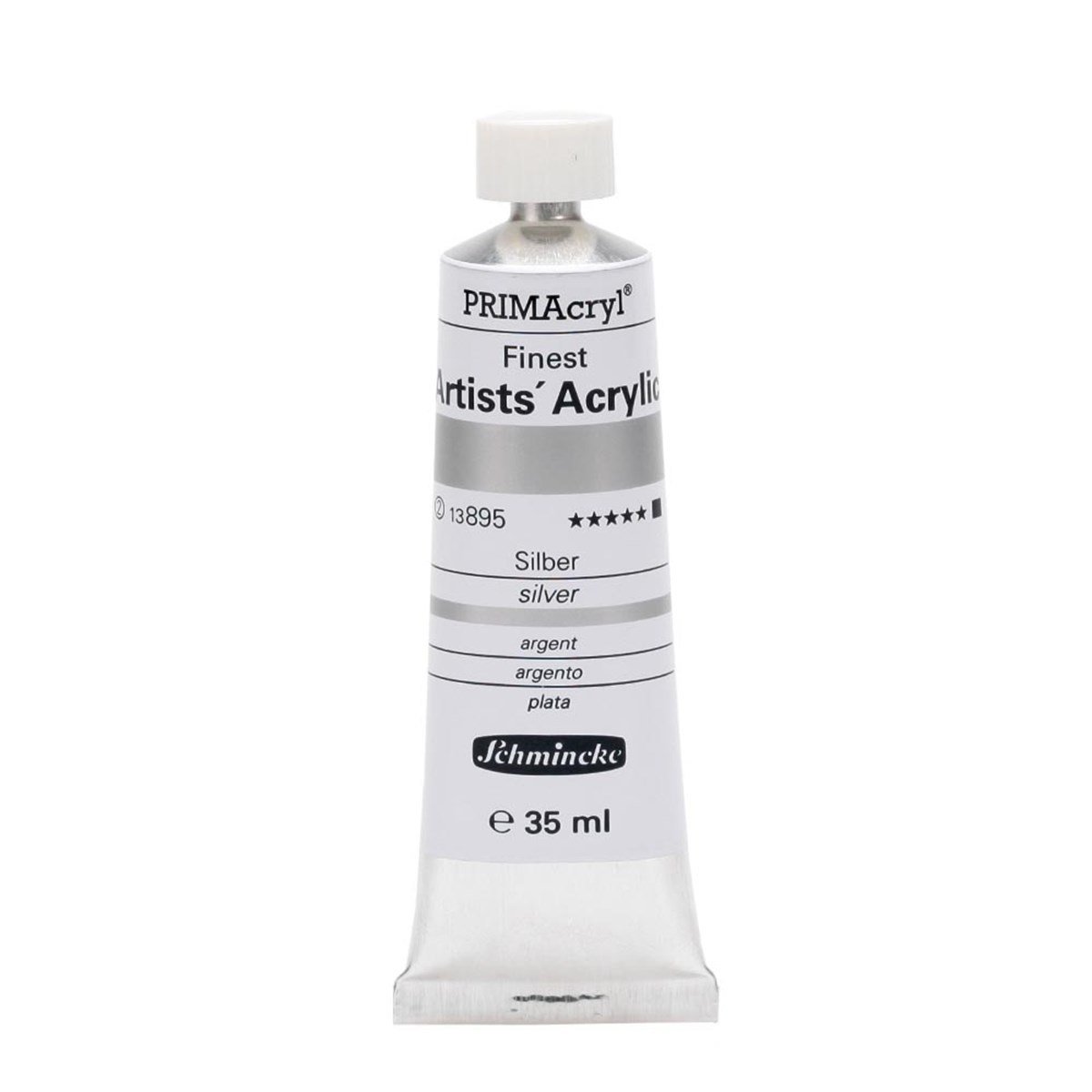 PRİMAcryl Artist Akrilik Boya - Silver - 35ml - Seri 2