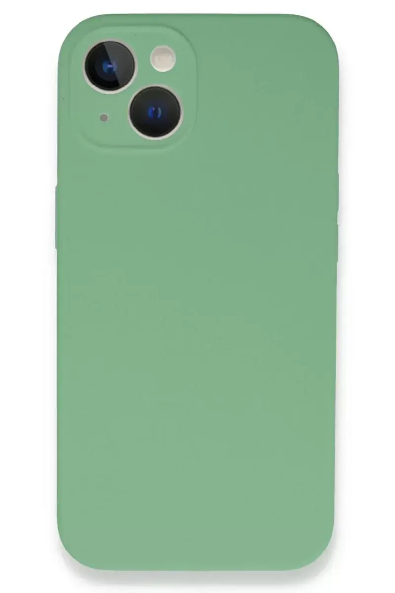 Newface İphone 13 Mini Kılıf Lansman Legant Silikon - Yeşil
