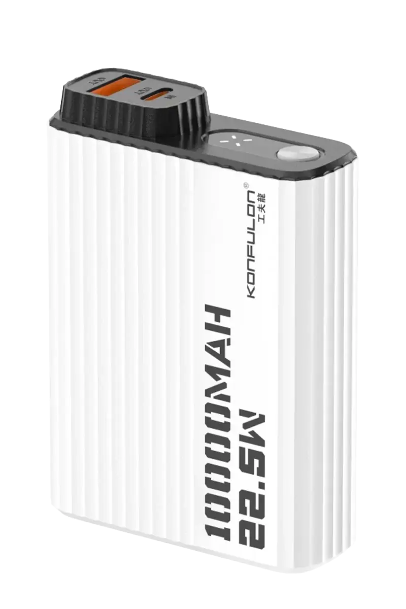 Konfulon A40Q 10.000 Mah Pd 20w Mini Powerbank - Siyah-beyaz