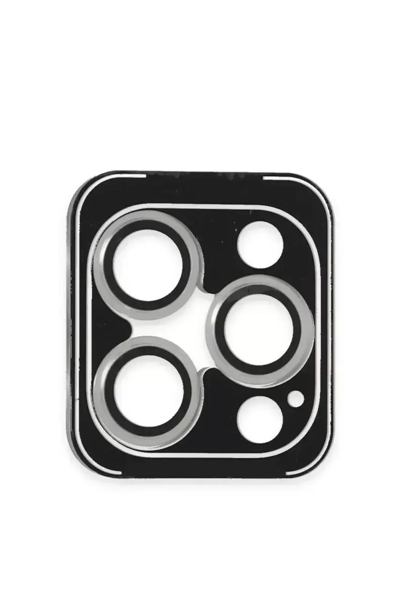 Joko İphone 16 Pro Max Pvd Metal Kamera Lens - Gümüş