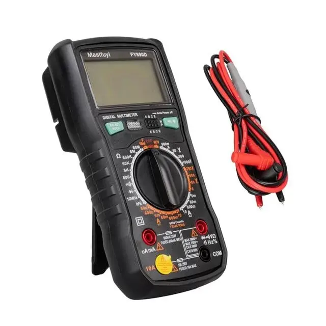 Powermaster Fy890d Digital Multimetre Ölçü Aleti True Rms