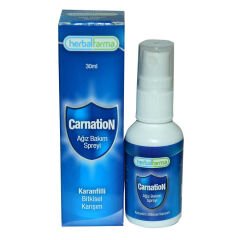 Ağız Bakım Spreyi Carnation Karanfilli Bitkisel Karışım 30 ML