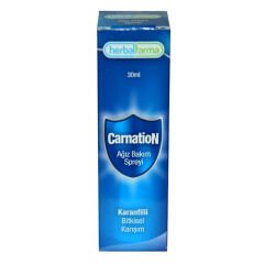 Ağız Bakım Spreyi Carnation Karanfilli Bitkisel Karışım 30 ML