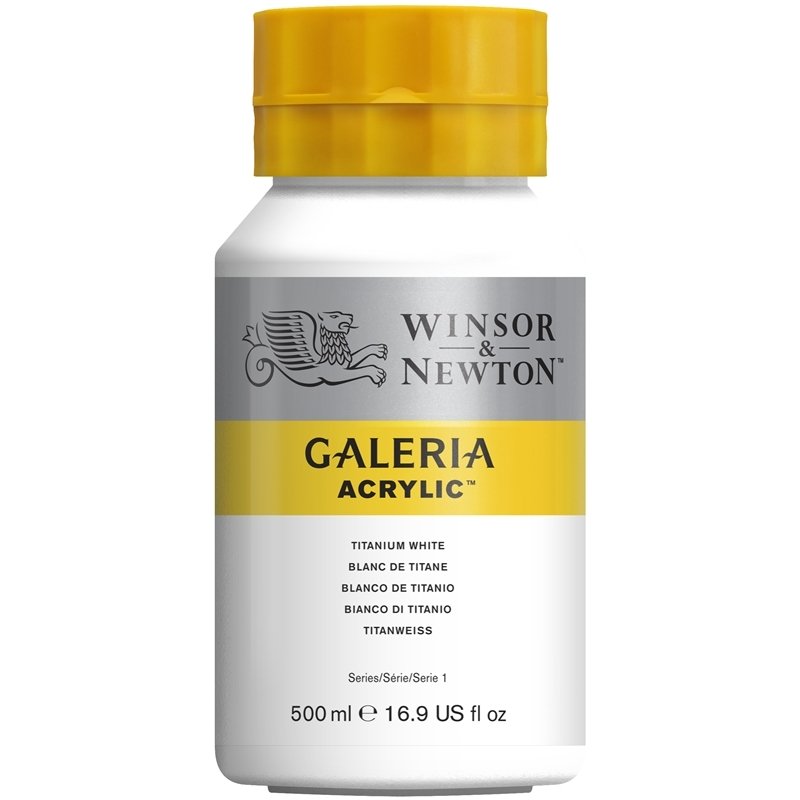 Galeria Akrilik Boya 500ml N:644 Titanium White