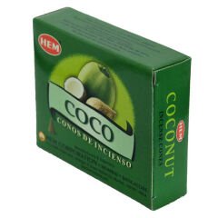 Hindistan Cevizi Kokulu 10 Konik Tütsü - Coconut