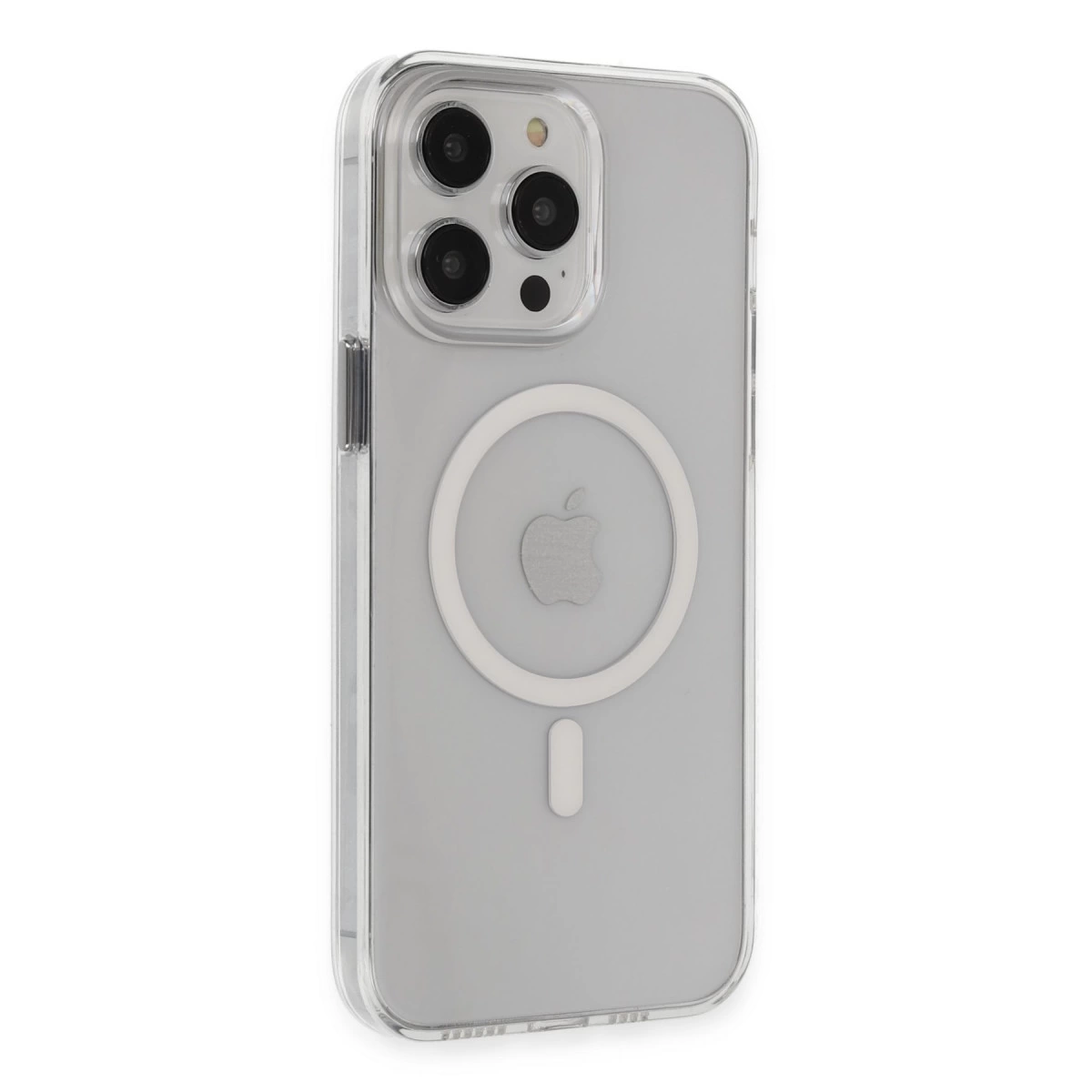 İphone 14 Pro Max Kılıf Tron Şeffaf Magsafe Kapak - Şeffaf