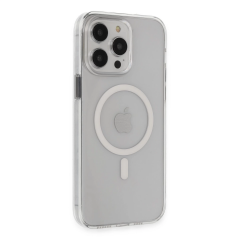 İphone 14 Pro Max Kılıf Tron Şeffaf Magsafe Kapak - Şeffaf