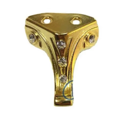 Moda Taşlı Ahşap, Mdf, Sunta Sandık Ayağı, Kutu Ayak 3,5 Cm - Sarı