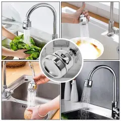 Sunup Sn-27115 3 Kademeli Tasarruflu Musluk Başlığı 360 Derece