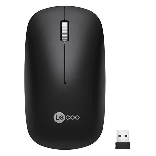 Lenovo Lecoo Ws214 2.4ghz Kablosuz 1200dpı Siyah Optik Mouse