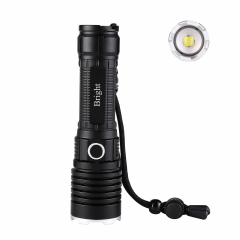 Bright Ght-5761 Xp50 Led 3 Mod Zoomlu Yağmur Suyu Geçirmez Şarjlı El Feneri