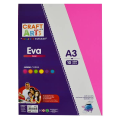 Eva Neon 5 Renk 10'lu 2mm A3