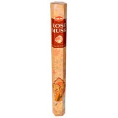Gül Misk Kokulu 20 Çubuk Tütsü - Rose Musk