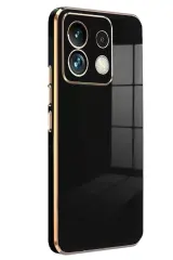 Newface Xiaomi Redmi Note 13 4g Kılıf Volet Silikon - Siyah
