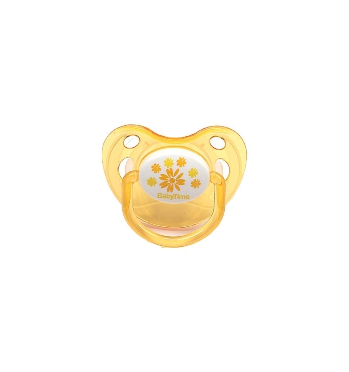 BabyTime BT149 Silikon Kiraz Uçlu Emzik No 1 - Turuncu