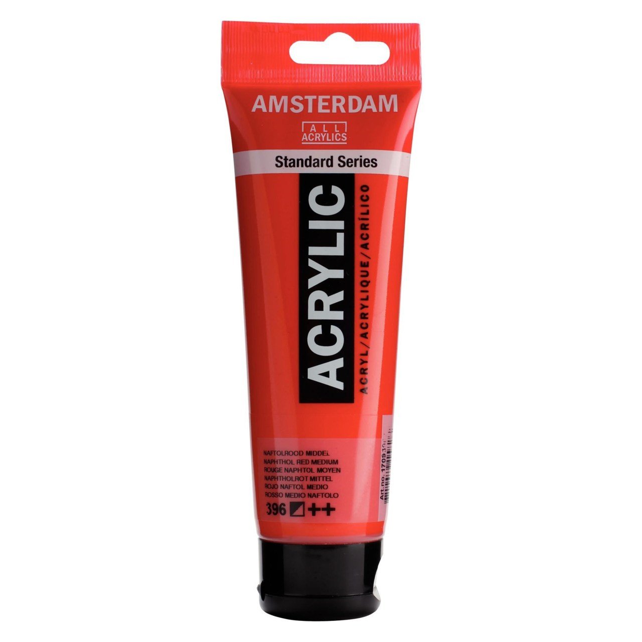 Akrilik Boya 120ml. N:396 Naphthol Red Medium