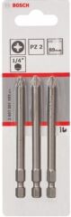 Bosch Bits Uç ExtraHard PZ2 89 mm 3'lü