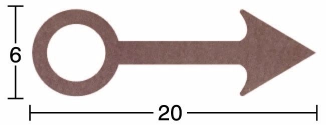 Ahşap Ok - 18mm - H98