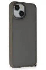Newface Apple İphone 14 Kılıf Elegant Kapak - Titan Gri