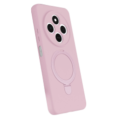 Xiaomi Redmi 14c Regal Magsafe Standlı Kapak - Açık Pembe